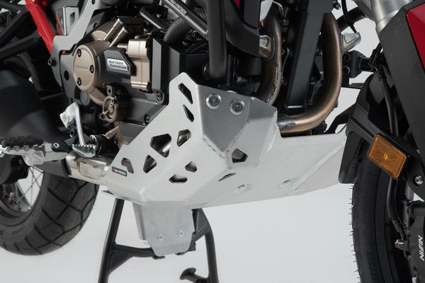 BASH PLATE SW MOTECH SILVER HONDA CRF1100L AFRICA TWIN CRF1100L AFRICA TWIN ADVENTURE SPORTS
