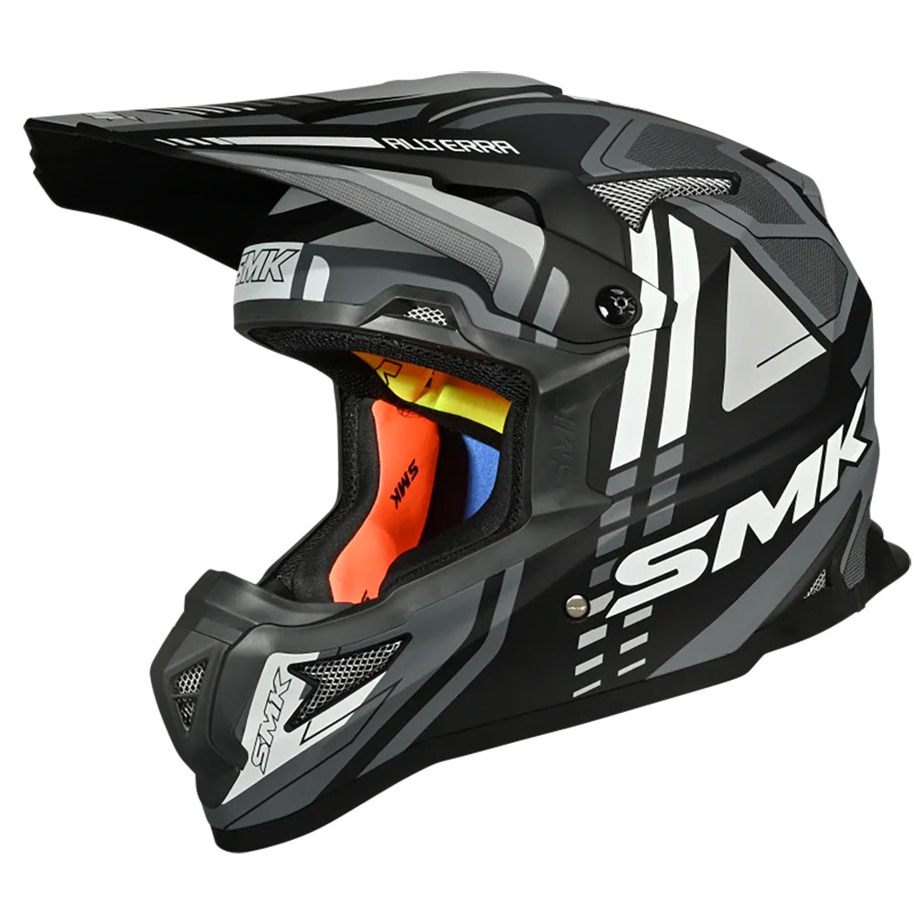 SMK ALLTERRA - X-SPRINT - Matte Black/Grey/White - MA261