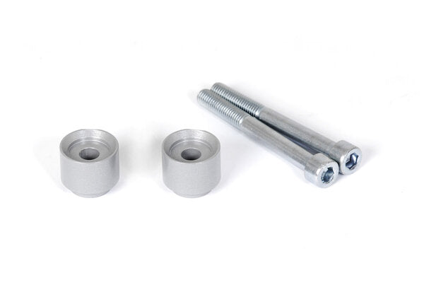 HANDLEBAR BAR RISER SW MOTECH 28MM HANDLEBARS SILVER BMW F650GS F700GS F800GS F800GS ADVENTURE