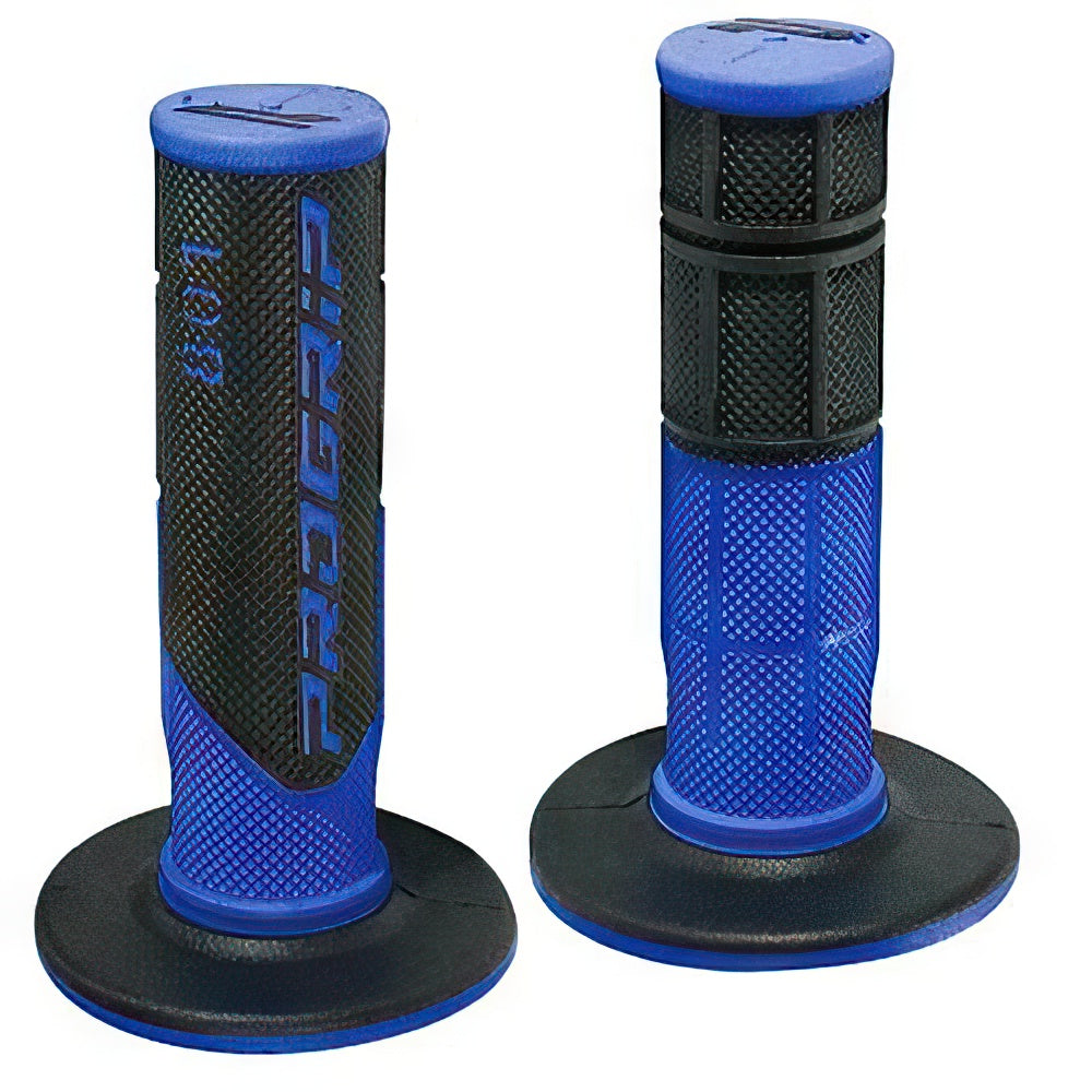 Progrip PG801 MX Grips - Blue/Black PG801LB