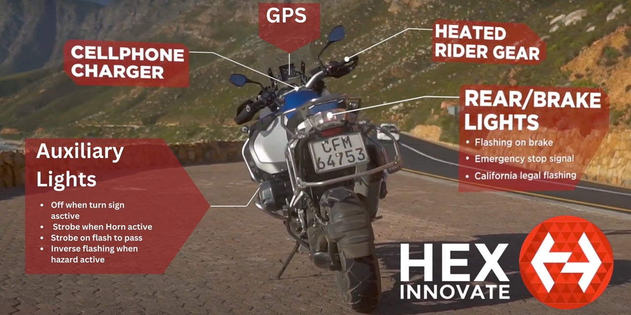 Ride Brighter, Ride Safer: Introducing HEX ezCAN’s Motorcycle Safety Solutions -  HEX ezCAN’s in NEw Zeland