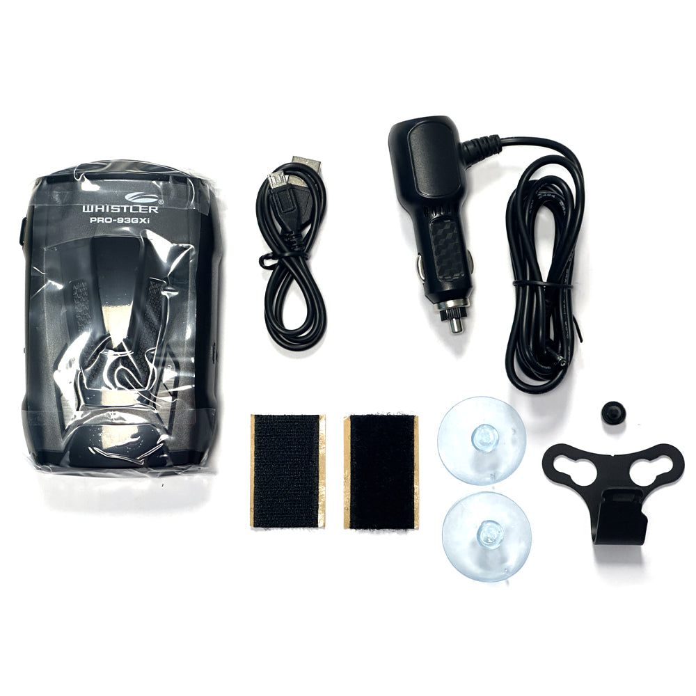 WHISTLER PRO93GXI RADAR DETECTOR