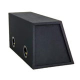 SUBWOOFER BOX FOR 2 x 10" SUB DOUBLE BLACK