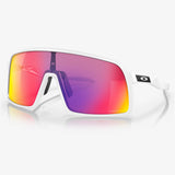 Sutro Sunglasses Matte White w PRIZM Road Lens Oak