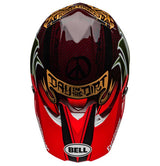 Bell MOTO-10 SPHERICAL Fasthouse DITD 24 Red/Gold