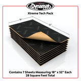 DYNAMAT XTREME TECH PACK SOUND DEADENING (450MM X 800MM) - 7 SHEET PACK