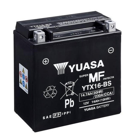 YUASA YTX16BS - Factory Activated