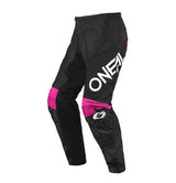 O'Neal 2025 Women's ELEMENT Shocker Pants - Black/Pink