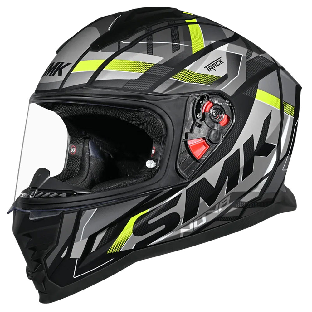 SMK NOVA TRACK - Matte Black/Yellow - MA264