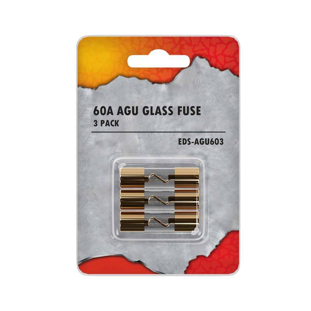 AGU FUSES 60 AMP FUSE 3 PACK