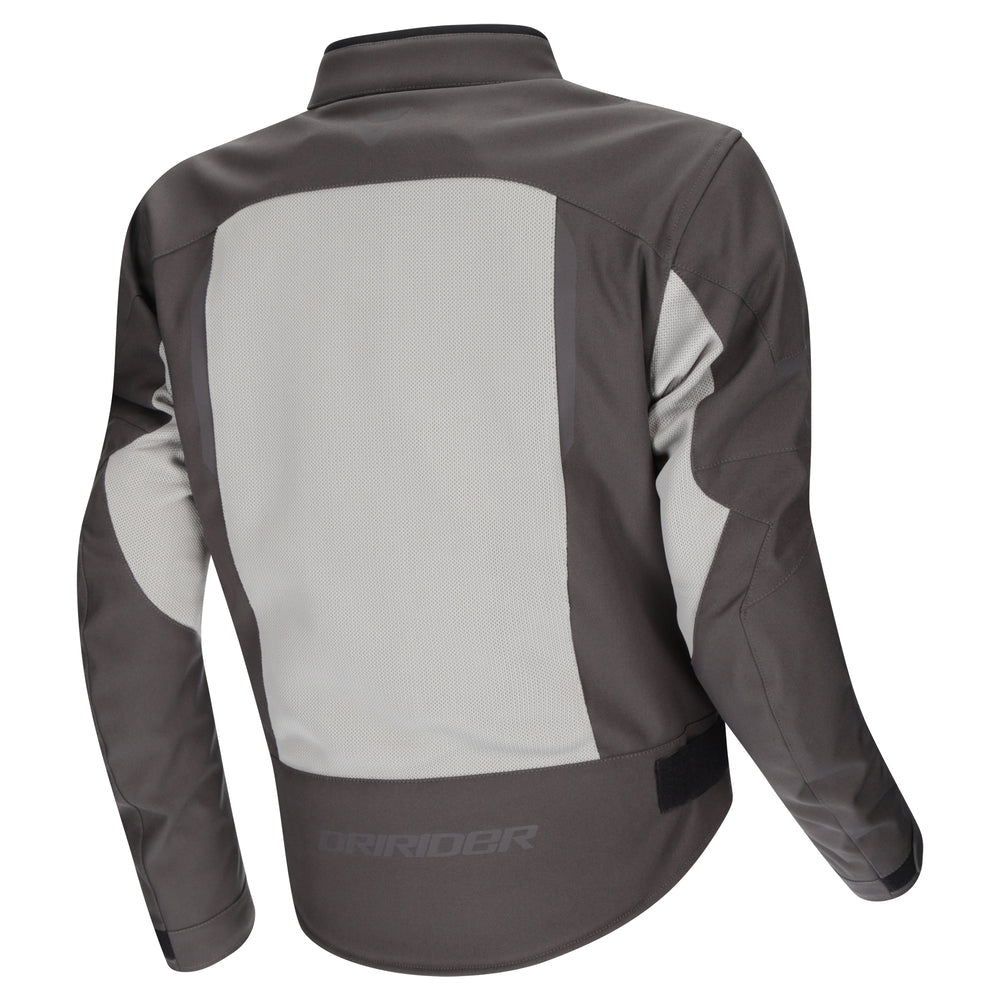 Dririder AirRide 6 Womens Jacket - Lt Grey Dk Grey