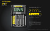NITECORE INTELLIGENT BATTERY CHARGER USB FOUR SLOT SUPERB CHARGER