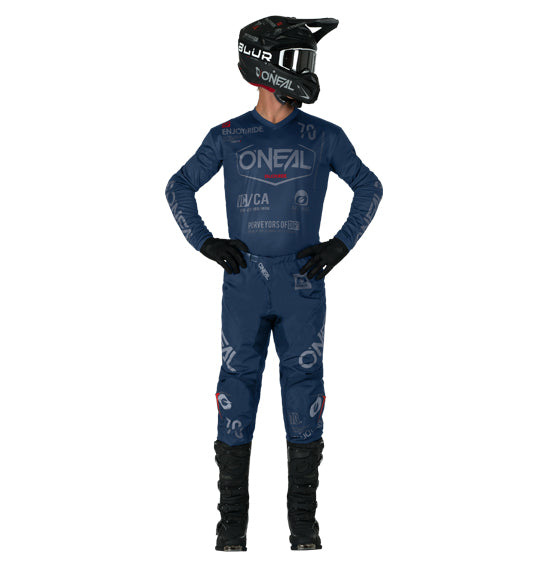 O'Neal ELEMENT Brand Jersey - Navy Blue/Grey
