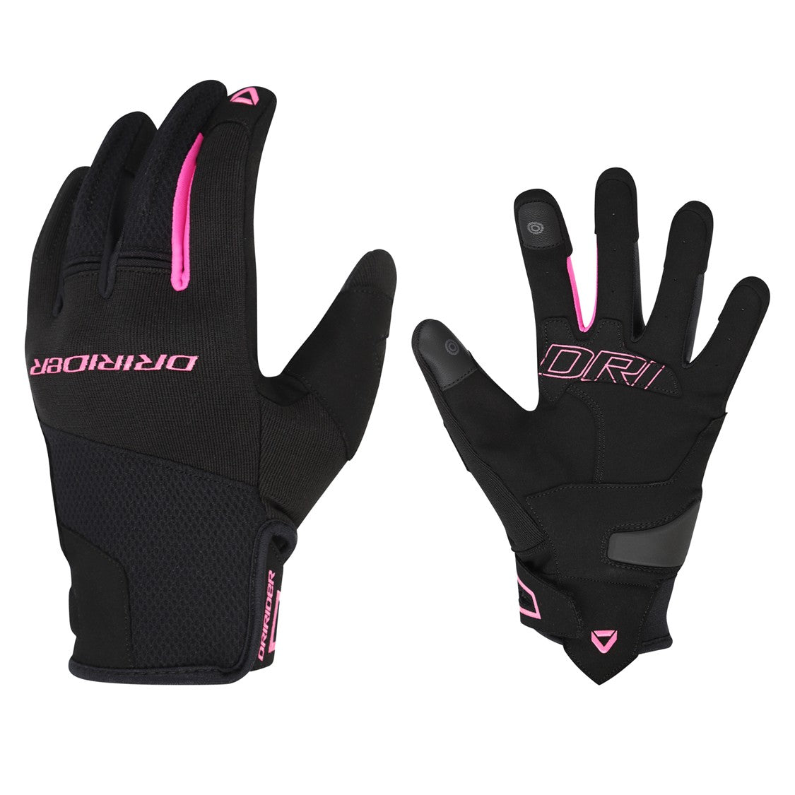 DriRider Flex Gloves - BlackPink