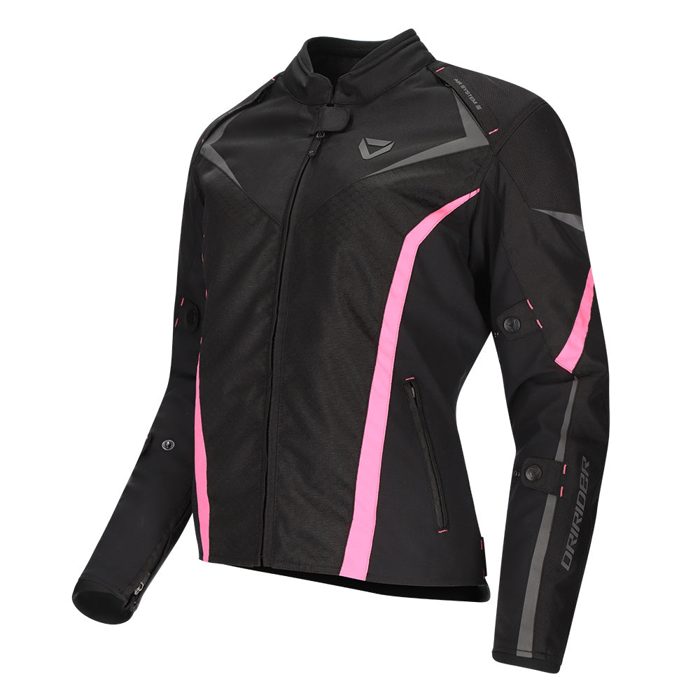 Dririder Origin 2 Ladies Jacket - Black Pink