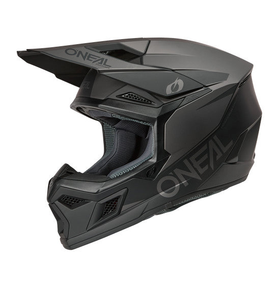 O'Neal 3SRS SOLID Helmet - Black/Grey
