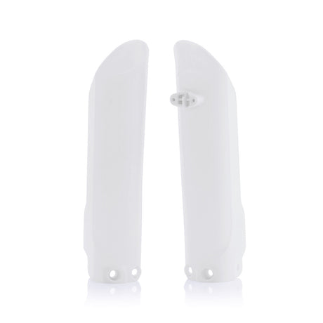 Lower Fork Covers -  KTM85 2018-25 MC85 21-25 TC85 18-25 2020 White Acerbis
