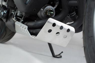 BASH PLATE SW MOTECH SILVER YAMAHA FJ-09 14-21 MT-09 14-21 NIKEN 18-23 TRACER 900 14-21 XSR900 15-21