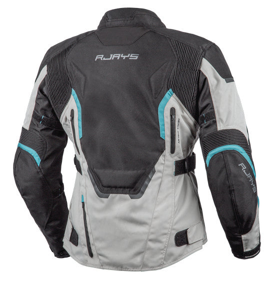 RJAYS VOYAGER 6 Ladies Jacket Grey/Blk - WP Touring