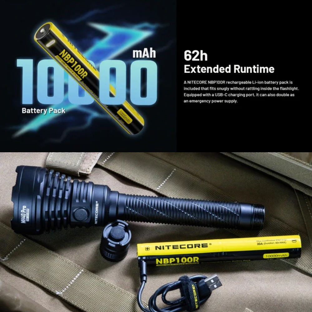 NITECORE USB-C RECHARGEABLE BATTERY 3.6V 10000MAH