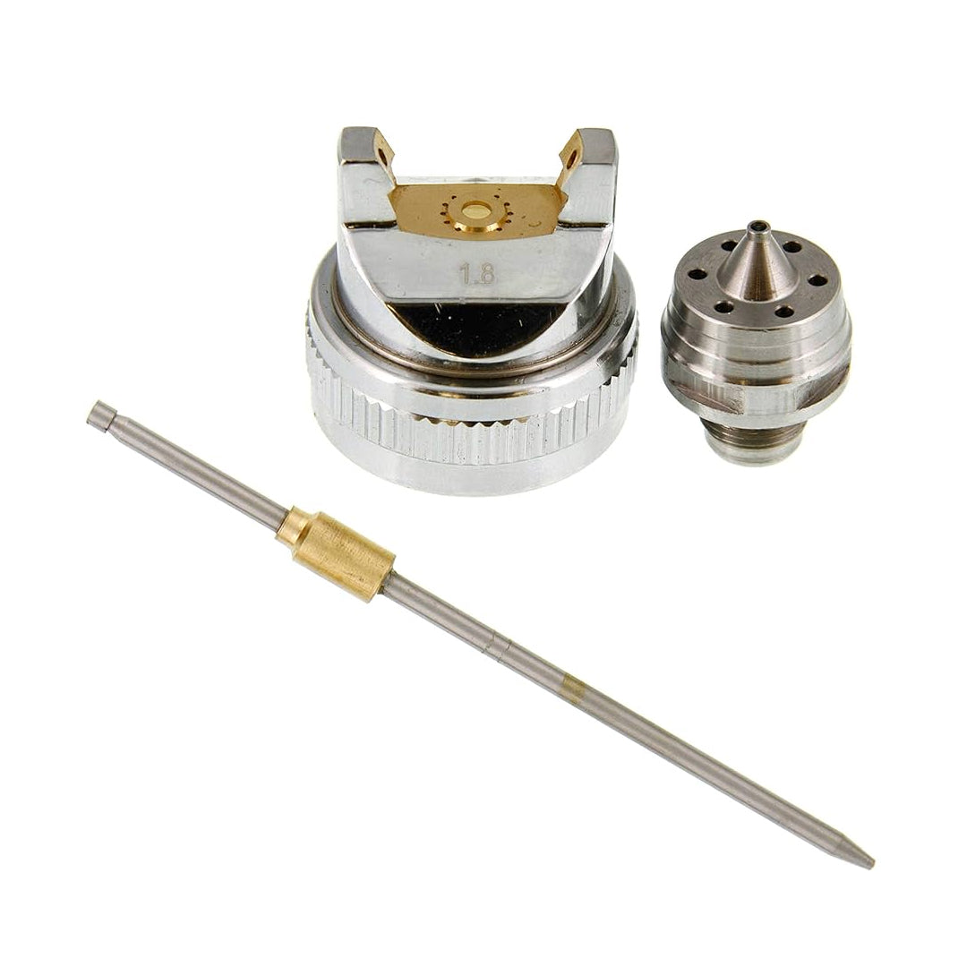 FORMULA GRAVITY SPRAY GUN NEEDLE / NOZZLE / AIRCAP SET 1.8MM