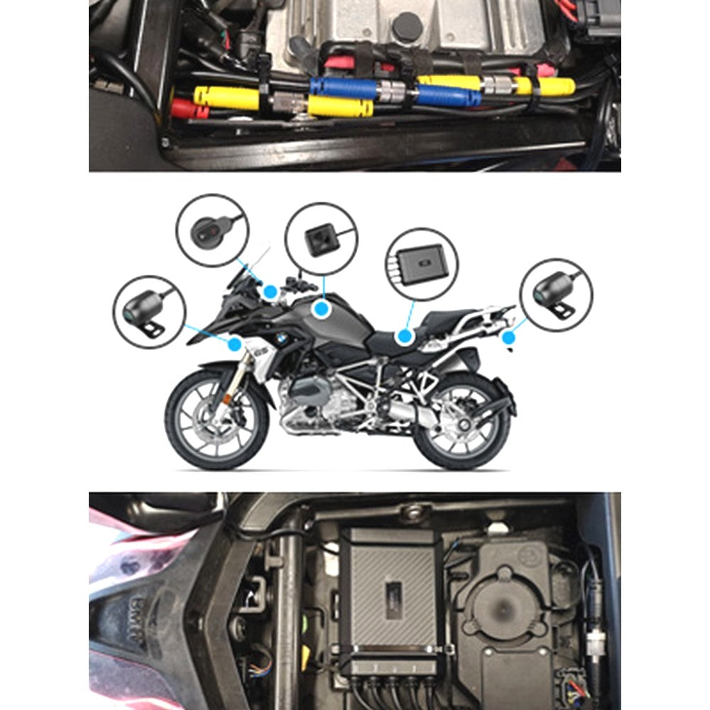 VIOFO 1080P MOTORCYCLE DASHCAM DUAL CHANNEL F/R WIFI + GPS