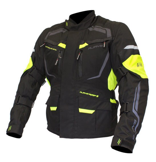 RJAYS VOYAGER V Jacket Blk/Hi-Viz - WP Touring