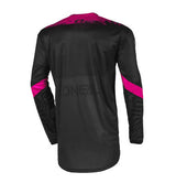 O'Neal 2025 Women's ELEMENT Shocker Jersey - Black/Pink