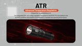 NITECORE MT2C PRO 1800 LUMENS USB RECHARGEABLE ULTRA LIGHTWEIGHT TACTICAL TORCH