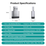 OTTOCAST CARPLAY & ANDROID AUTO WIRELESS MINI USB ADAPTER 2-IN-1