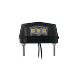 Revolution LED Number Plate Light - Angled - wires