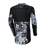 O'Neal 2025 ELEMENT Attack Jersey - Black/White