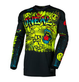 O'Neal Youth ELEMENT Rancid Jersey - Black/Neon