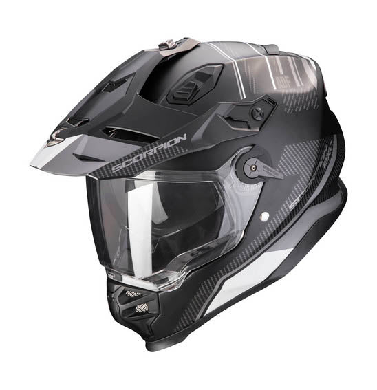 Scorpion EXO ADF-9000 AIR DESERT - Matt Black Silver