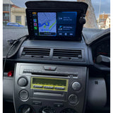FITTING KIT 10.1" DASH MAZDA DEMIO / 2 - TOP DASH REPLACEMENT 2002 - 2007 (BLACK)