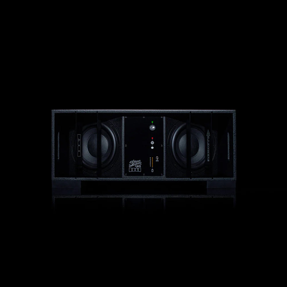 DILLINGER LABS DFB DEATH FROM BELOW MK2 SKAA PRO BATTERY POWERED DUAL 8" SUBWOOFER