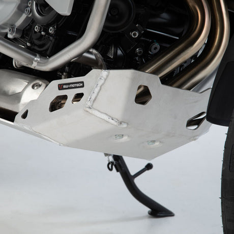 BASH PLATE SW MOTECH SILVER BMW F850GS ADVENTURE 18-ON