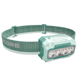 NITECORE 600 LUMEN USB RECHARGEABLE LED HEADLAMP TORCH GREEN