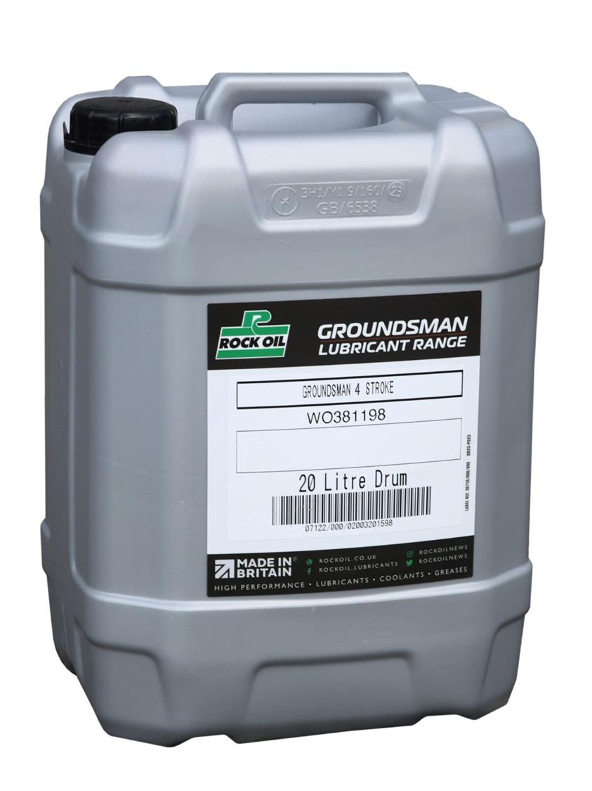 ROCK OIL GROUNDSMAN SAE 30 MINERAL BASED 1L LAWN MOWER & STATIONARY ENGINES