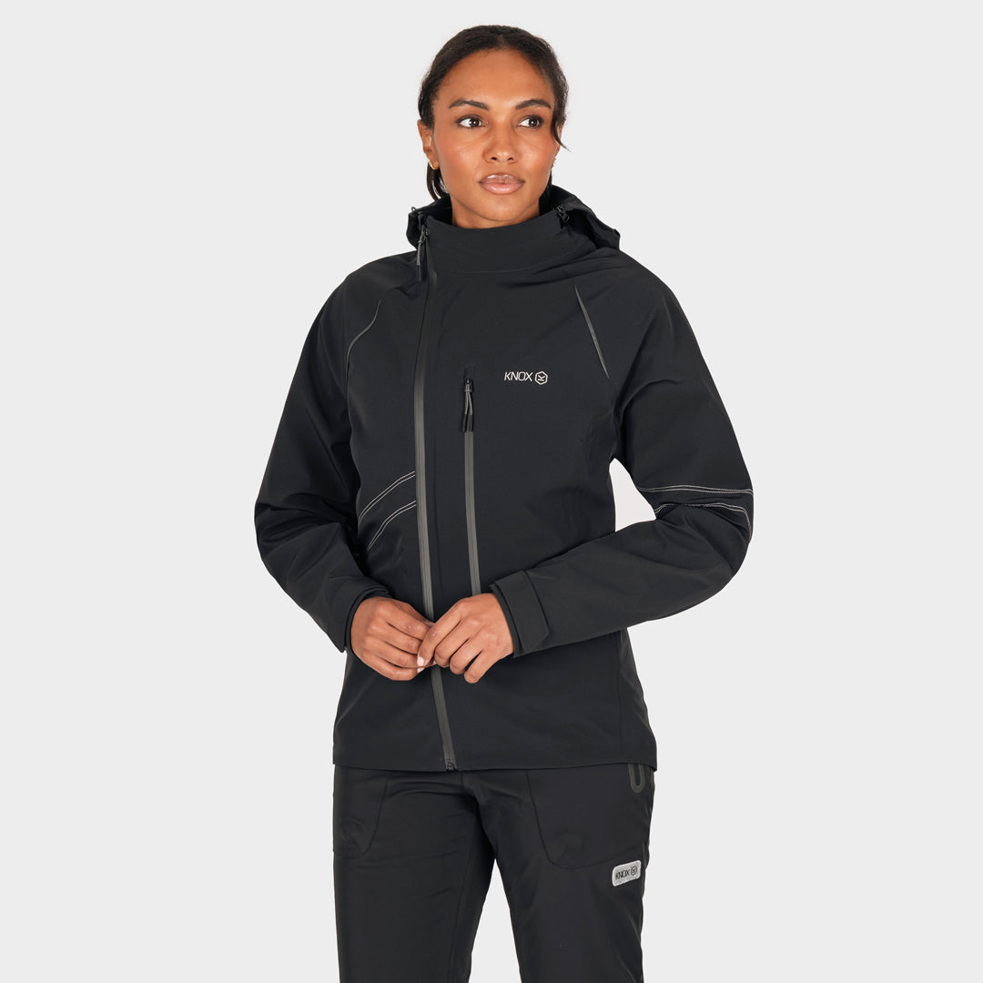 KNOX Impass Women's Waterproof Shell Jacket - Black