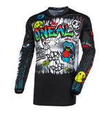 O'Neal 2025 Youth ELEMENT Rancid Jersey - Black/Multi