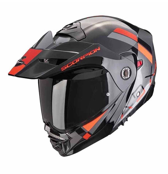 Scorpion EXO ADX-2 - Galane Sil/Blk/Red (Modular)