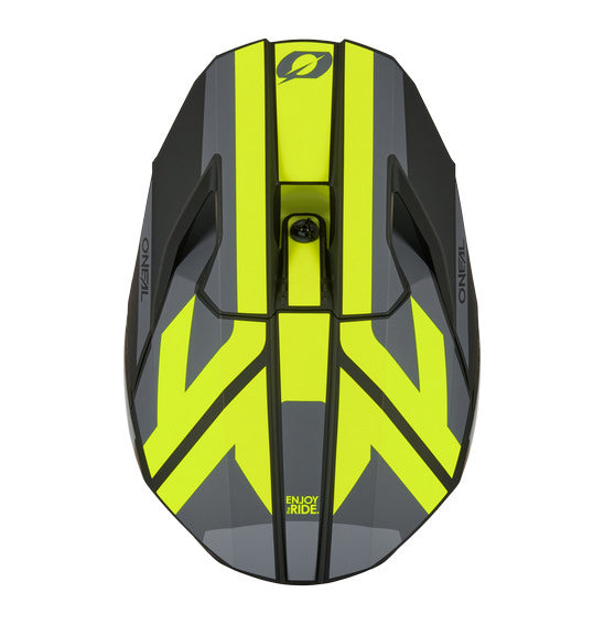 O'Neal 3SRS RIDE Helmet - Black/Grey/Neon Yellow