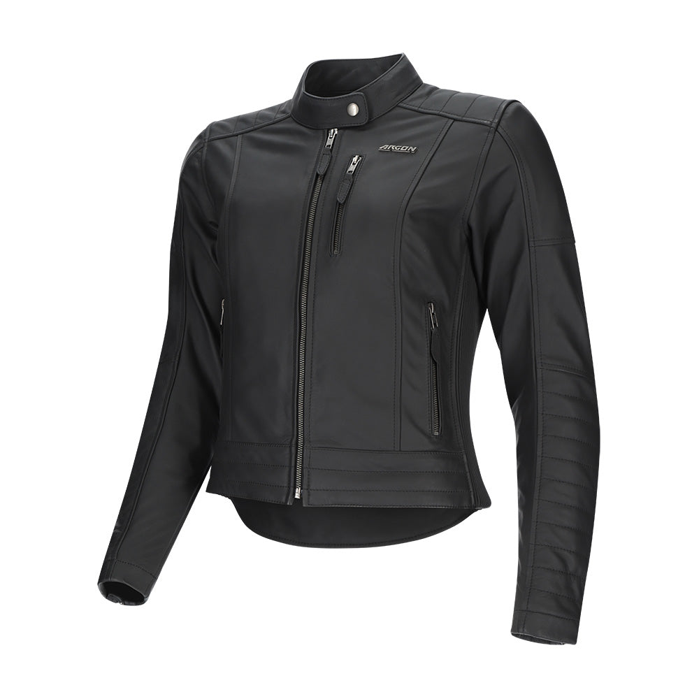 ARGON Angel Ladies Leather Jacket - Black
