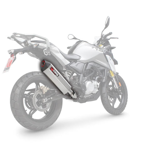 Serket Parallel Full System Stainless Scorpion - Fits BMW G310 R / G310 GS 16-24