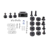 SW MOTECH ALUMINIUM RACK ADAPTER PLATE QUICK LOCK FOR GIVI MONOKEY MODELS