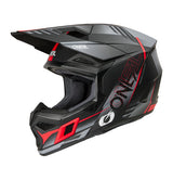 O'Neal 3SRS HAZE Helmet - Black/Grey/Red