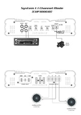 CERWIN VEGA AMPLIFIER CVP SERIES MONO 370W RMS @ 4OHM / 600W RMS @ 2OHM