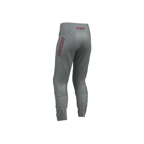 THOR MX PANT WOMENS RIDEMODE MENACE PUR/GRAY