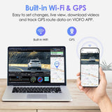 VIOFO DASHCAM 2K A129 PLUS DUO CAMERA WIFI + GPS
